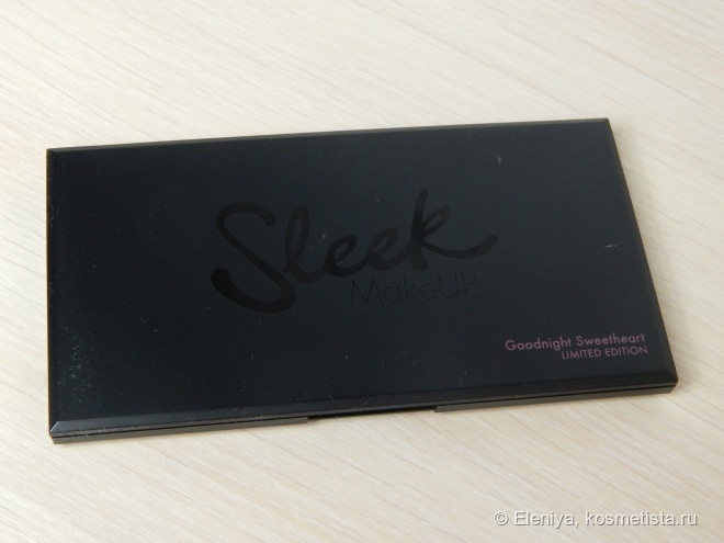 Новинка осени 2016! Sleek I-Divine Eyeshadow Palette in Goodnight Sweetheart - палетка для романтического вечера