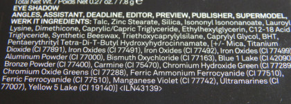 Тени Smashbox - Cover Shot Eye Palette Matte