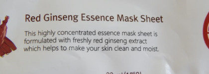 Маска для лица Esfolio Red Ginseng Essence Mask Sheet