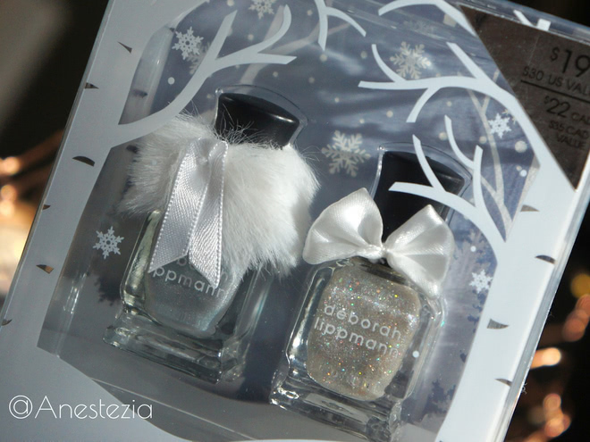 Снежное Рождество с набором лаков для ногтей A Winter Romance от Deborah Lippmann