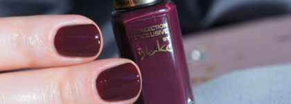 Мой любимейший околочерный сливовый - L’Oréal Paris Color Riche Collection Exclusive Nail Polish в оттенке Blake's Pure Red