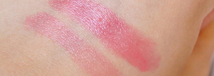L'occitane Fruity Lipstick 030 Provence Sunset & Delicious Tinted Balm 020 Grenadine in Love