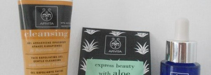 Греческая богиня Apivita. Уход за лицом: отшелушивающий гель, маска и сыворотка