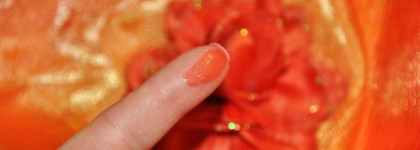 Морковка и персиковый цвет - блеск для губ Dior Addict и помада-блеск Estee Lauder