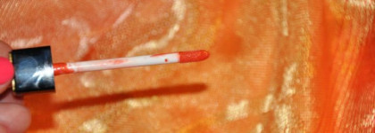 Морковка и персиковый цвет - блеск для губ Dior Addict и помада-блеск Estee Lauder