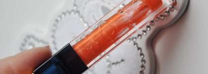 Морковка и персиковый цвет - блеск для губ Dior Addict и помада-блеск Estee Lauder