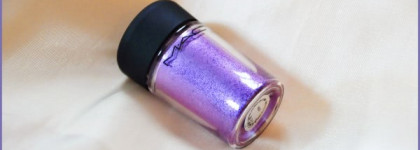 Портрет в сиреневых тонах – пигмент MAC Violet и тени Shiseido Bouquet