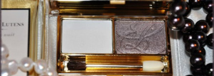 Жемчужный тауп в тенях Estee Lauder EyeShadow Duo Pure Colors #8 Platinums