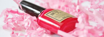 Кофейный, винный, фуксия и золотой лаки Skinfood Nail Vita #pk213 Rosebay, #br609 Mono Chocolate, #re102 Pink Red, #br613 Mocca Gold