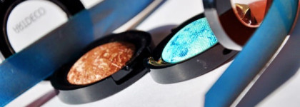 Мраморные запеченные тени для век Artdeco Baked Eyeshadow #18 Marbled Brown #23 Marbled Green из новой коллекции Tribal Sunset 2013