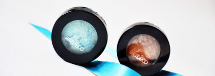 Мраморные запеченные тени для век Artdeco Baked Eyeshadow #18 Marbled Brown #23 Marbled Green из новой коллекции Tribal Sunset 2013