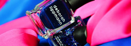 Двойной маникюр с "сапфировыми" лаками из новой лимитированной коллекции Deborah Lippmann Jewelry Heist Fall 2013 #Rolling In The Deep #Va Va Woom