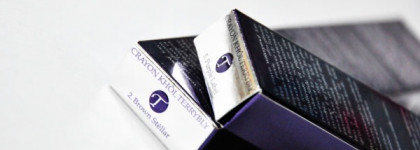 Мерцающие сиреневый и коричневый карандаши для глаз By Terry Crayon Khol Terrybly #2 Brown Stellar #5 Purple Label