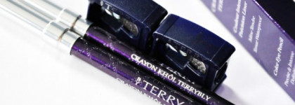 Мерцающие сиреневый и коричневый карандаши для глаз By Terry Crayon Khol Terrybly #2 Brown Stellar #5 Purple Label