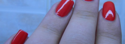 Счастливчик от OPI Red Lights Ahead... Where?