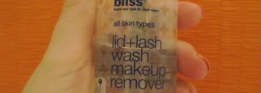 Идеальное средство для снятия макияжа с глаз Bliss lid+lash wash makeup remover