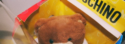 Плюшевый и милый Moschino Toy