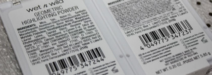 Лимитированные хайлайтеры от Wet n Wild