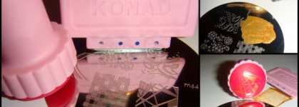 Маникюр "Золото на черном", c Orly Liquid Vinyl40484, Glitz40487, Konad m64