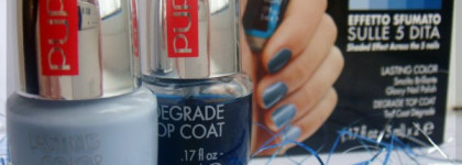 Небесный градиент с Pupa Nail Art Mania Degrade 001
