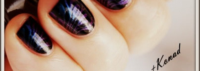 Маникюр-хамелеон. Dance Boggs Legend 091 + Konad