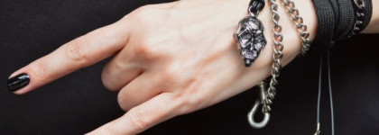 Morgan Taylor "Little Black Dress" + Sally Hansen «Diamonds and Rubies»