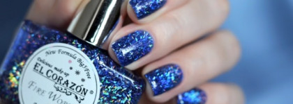 El Corazon Nail polish, серия "Fire Works", fw-08 "Aurora Borealis"