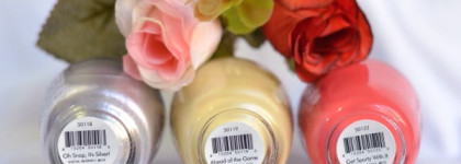 Morgan Taylor - «Casual Cool Collection»: «Oh Snap, It’s Silver!», «Ahead of the Game», «Get Sporty With It»