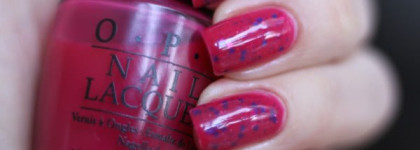 OPI Polka.com (NL E71) & Do You Think I'm Tex'y? (NL T17)