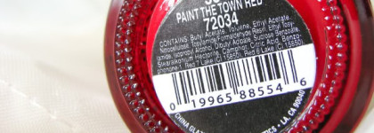 China Glaze "Paint the Town Red". Просто красный