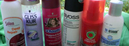 "Несмывашки" для волос (10 средств)