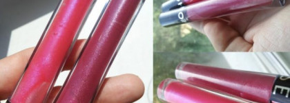 Love me pink 09 и purple red 07 - два здоровских блеска от Sephora shimmery Ultra brillance