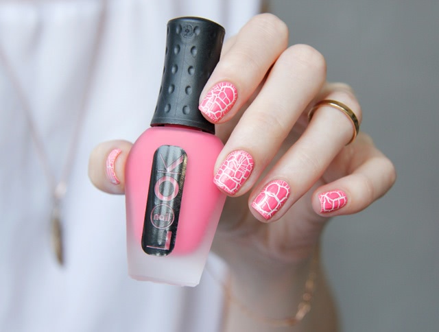 Nail Look — Rose of Sharon, Sunflower Bouquest