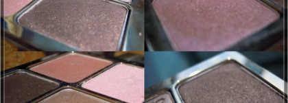 Clarins Ombre Minerale 4 Couleurs Eye Quartet Mineral Palette #3 - Rosewood – Четырехцветные минеральные тени для век - Розовое дерево