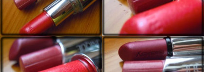 Заготовки на зиму - ягодные - Clarins Joli Rouge Brillant #13 Cherry; Clinique Colour Surge Butter Shine Lipstick #413 Raspberry Rush; Sisley Phyto-Lip Shine № 5 Sheer Raspberry