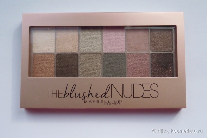 Нюды Maybelline: Maybelline New York The Blushed Nudes & Maybelline New York The Nudes