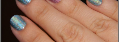 Все цвета радуги и даже больше! Pupa Holographic Nail Polish # 033 и # 036