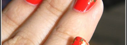 Дороже золота! Rimmel London Lycra Pro Professional Finish Nail Polish #319 Ruby me и Essence #67 Make It Golden