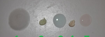 Очищение для лица, требующее смывание водой (гели, пенки, кремы марок Clarins, Clinique, Dr Pierre Ricaud, Payot)