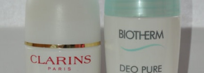 Антиперспиранты Biotherm и Clarins