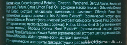 Эксклюзивная косметическая серия Natura Siberica by Alena Akhmadullina Frozen limonnik nanai (мусс, скраб и маска для лица)