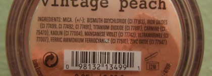 Bare Escentuals blush Vintage Peach