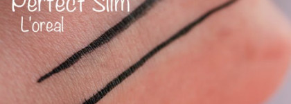 L'oreal Superliner - Perfect Slim and Blackbuster (оттенок насыщенный черный)