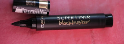 L'oreal Superliner - Perfect Slim and Blackbuster (оттенок насыщенный черный)