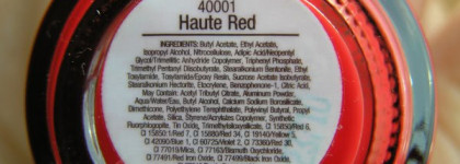 Красные-страстные Orly и Pupa