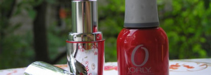 Красные-страстные Orly и Pupa
