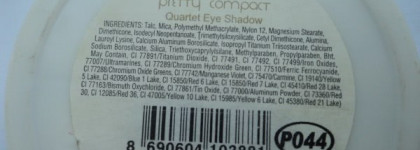 Flormar pretty compact quartet eyeshadow 044