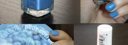 Васильковая любовь с Essie №94 Lapiz of Luxury
