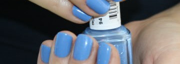 Васильковая любовь с Essie №94 Lapiz of Luxury