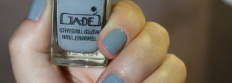 Серый крем Ja-De Tender Gray 385 + YSL La Laque 39 Gris Orage
